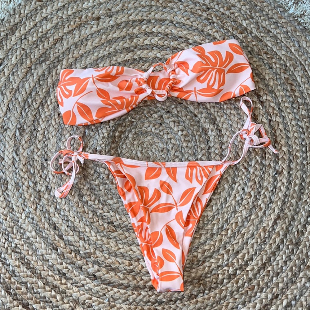 SHEIN strapless bikini